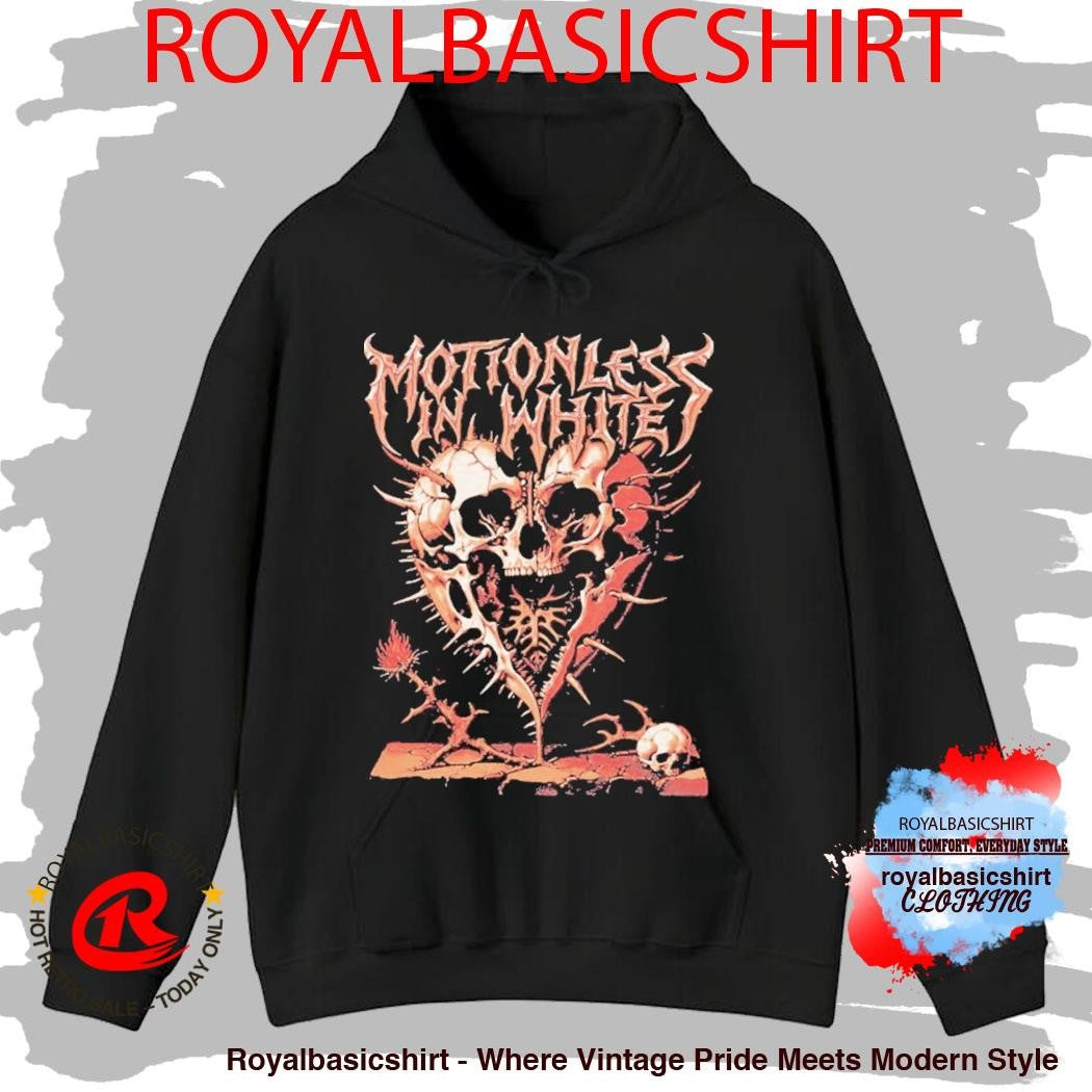 Motionless In White Synthetic Love Skulls Shirt