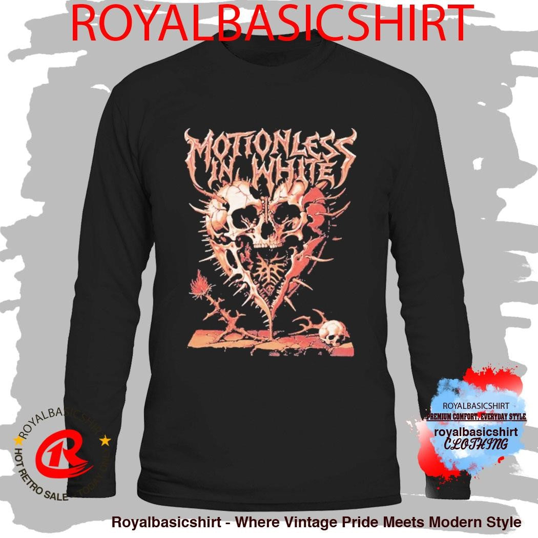 Motionless In White Synthetic Love Skulls Shirt