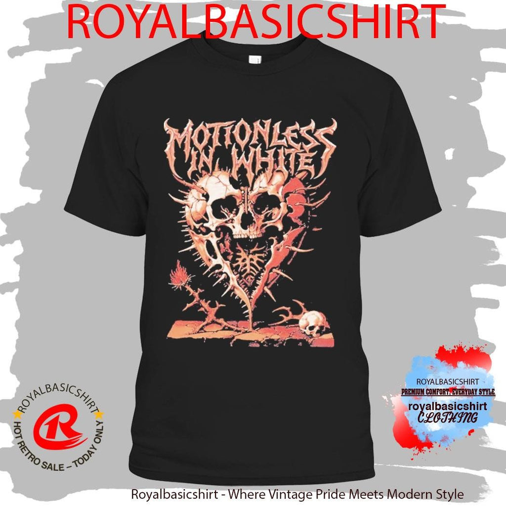 Motionless In White Synthetic Love Skulls Shirt