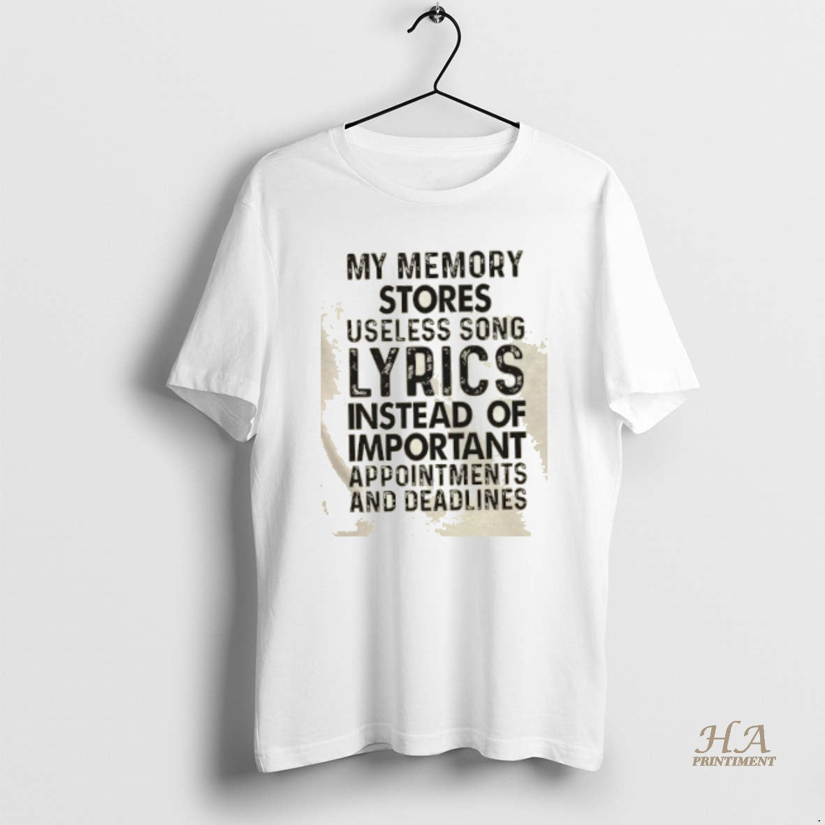 Official My Memory Stores Useless Song Lyrics Instead Of Important Appointments And Deadlines