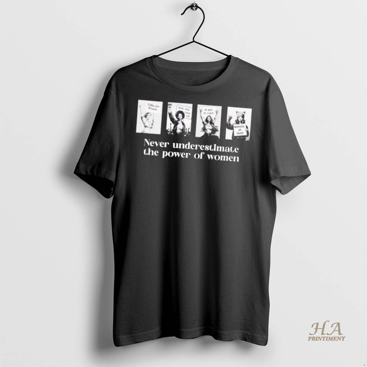 Official Never Underestimate The Power Of Women Shirt