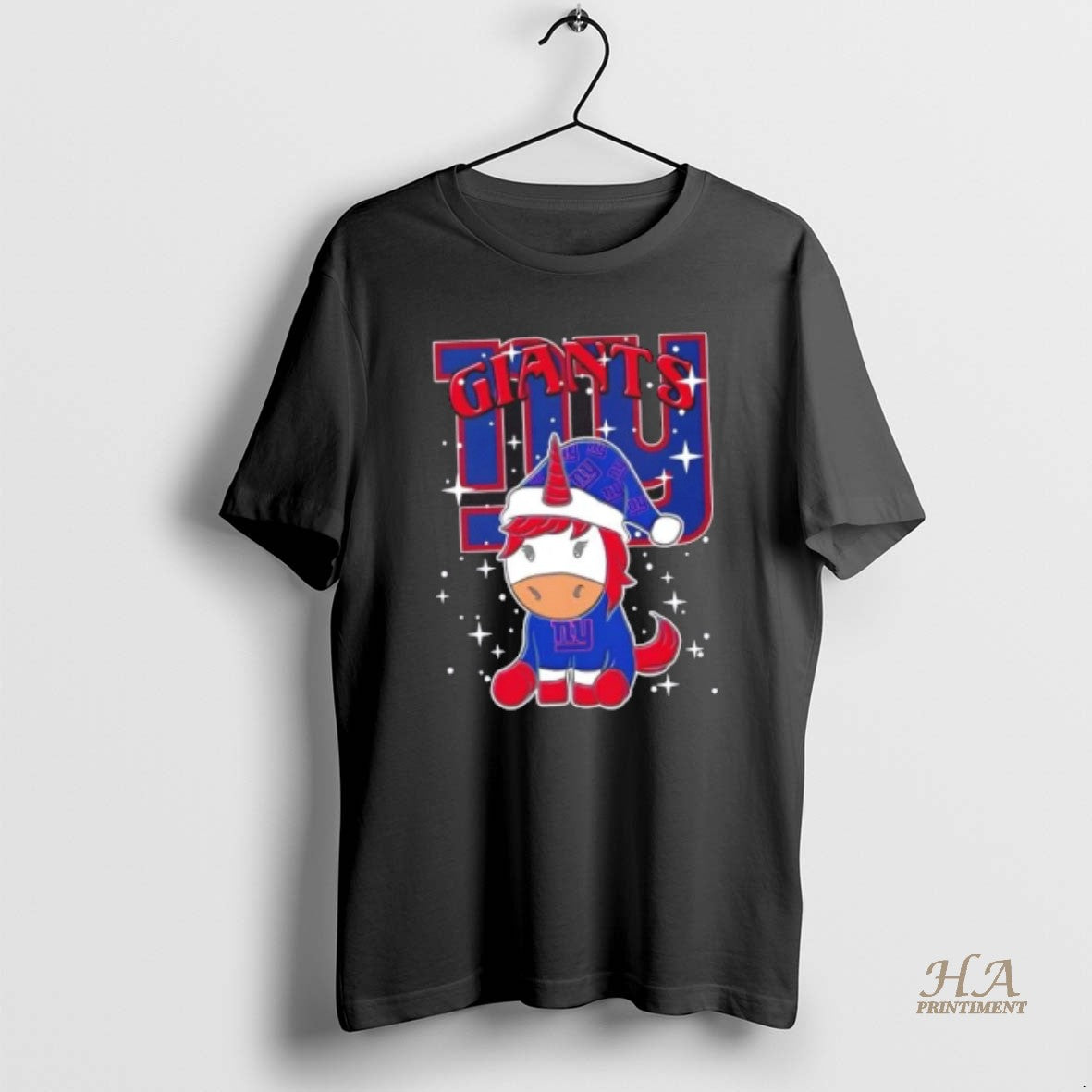 Official New York Giants Football X Unicorn Merry Christmas