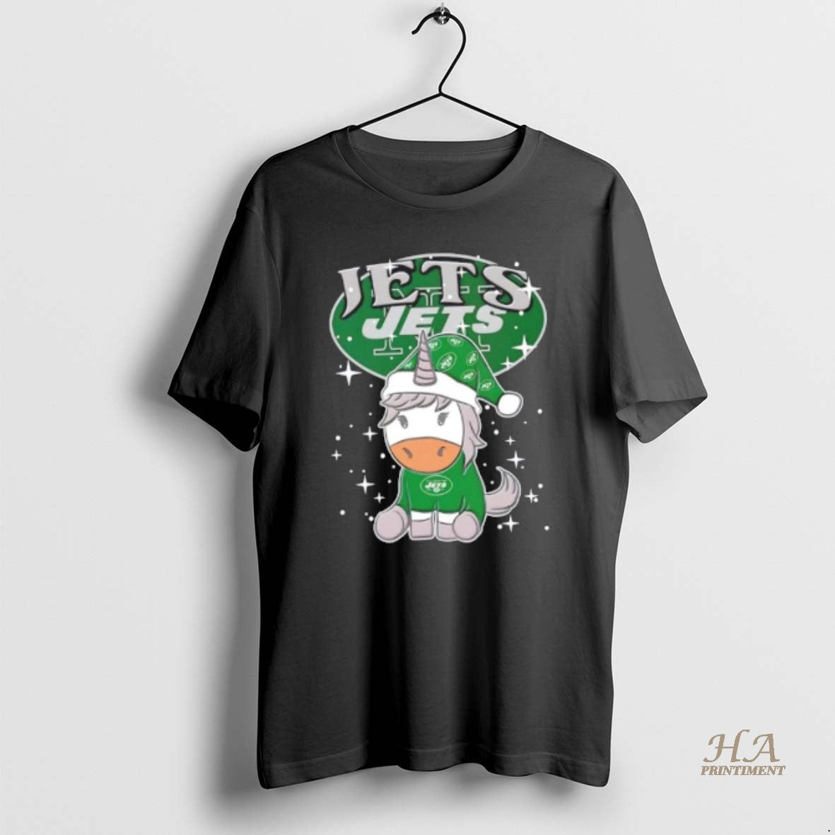 Official New York Jets Football X Unicorn Merry Christmas