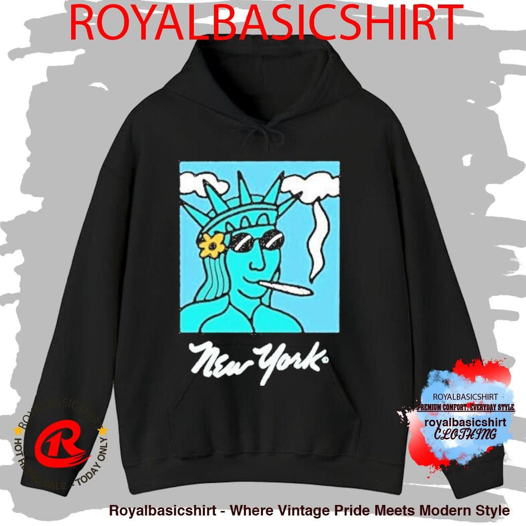 New York Liberty Toke Statue New York Cigarettes Shirt