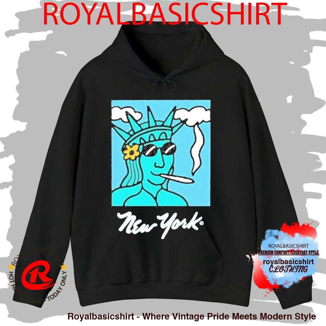 New York Liberty Toke Statue New York Cigarettes Shirt