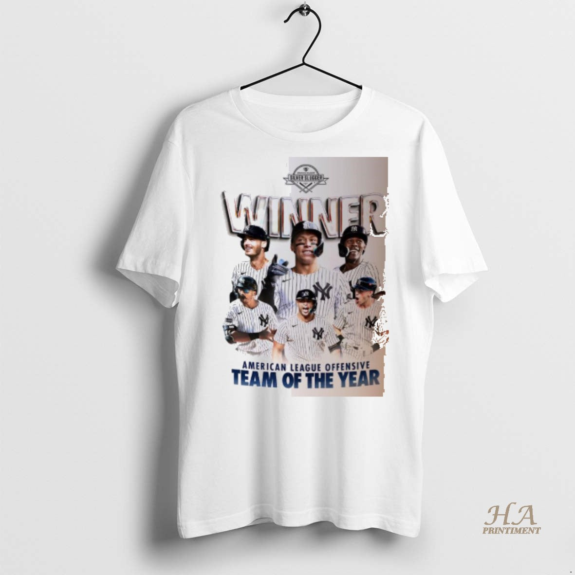 Official New York Yankees American League Offensive Team Of The Year Shirt