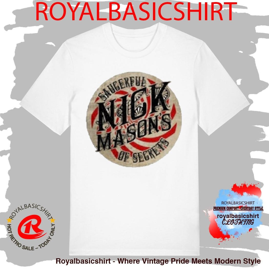 Nick Mason’s Saucerful of Secrets Logo Shirt