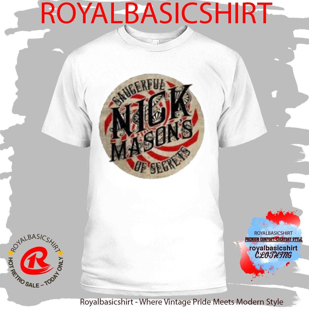 Nick Mason’s Saucerful of Secrets Logo Shirt