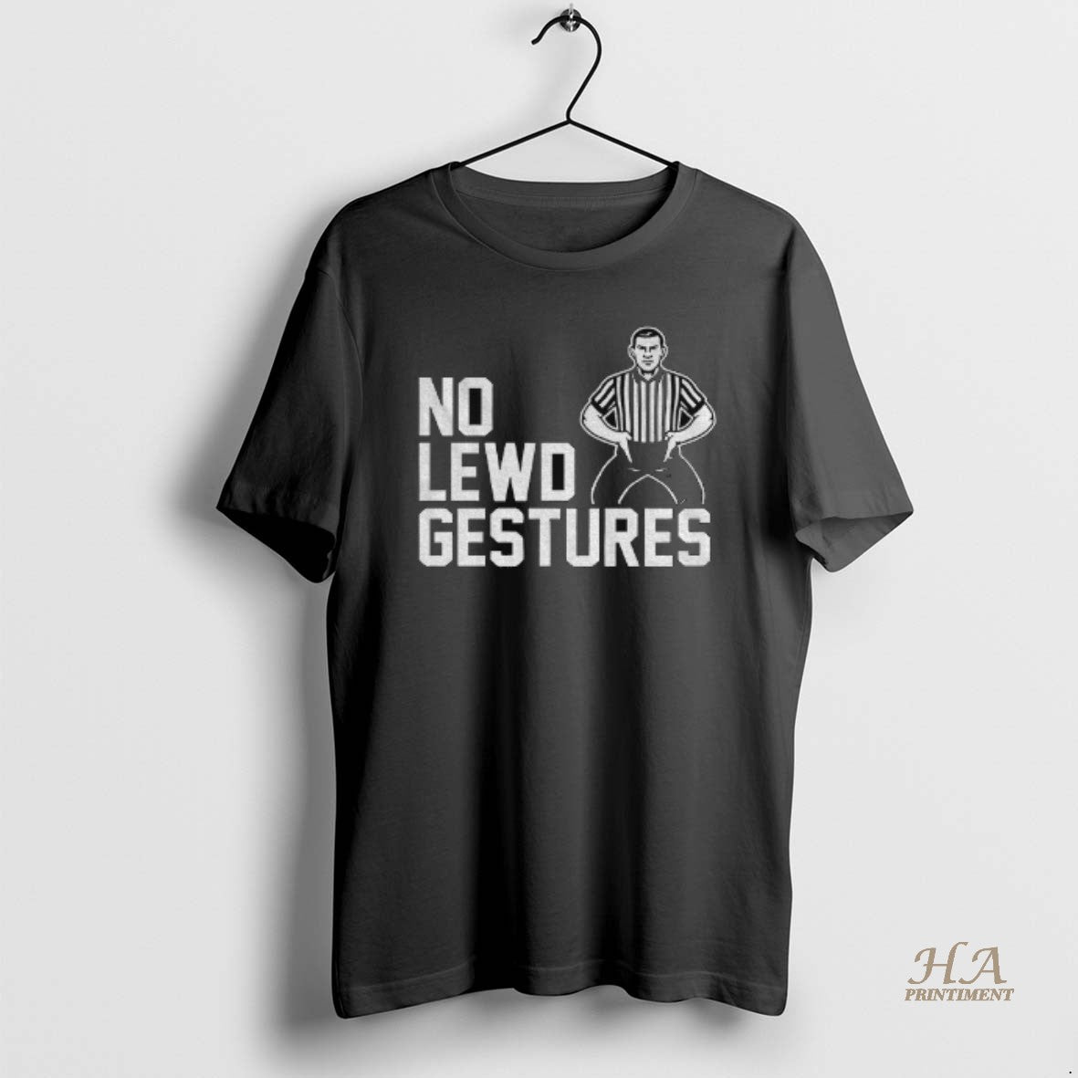 Official No Lewd Gestures Graphic