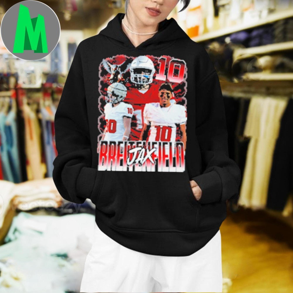 Number 10 Jax Breitenfield Shirt