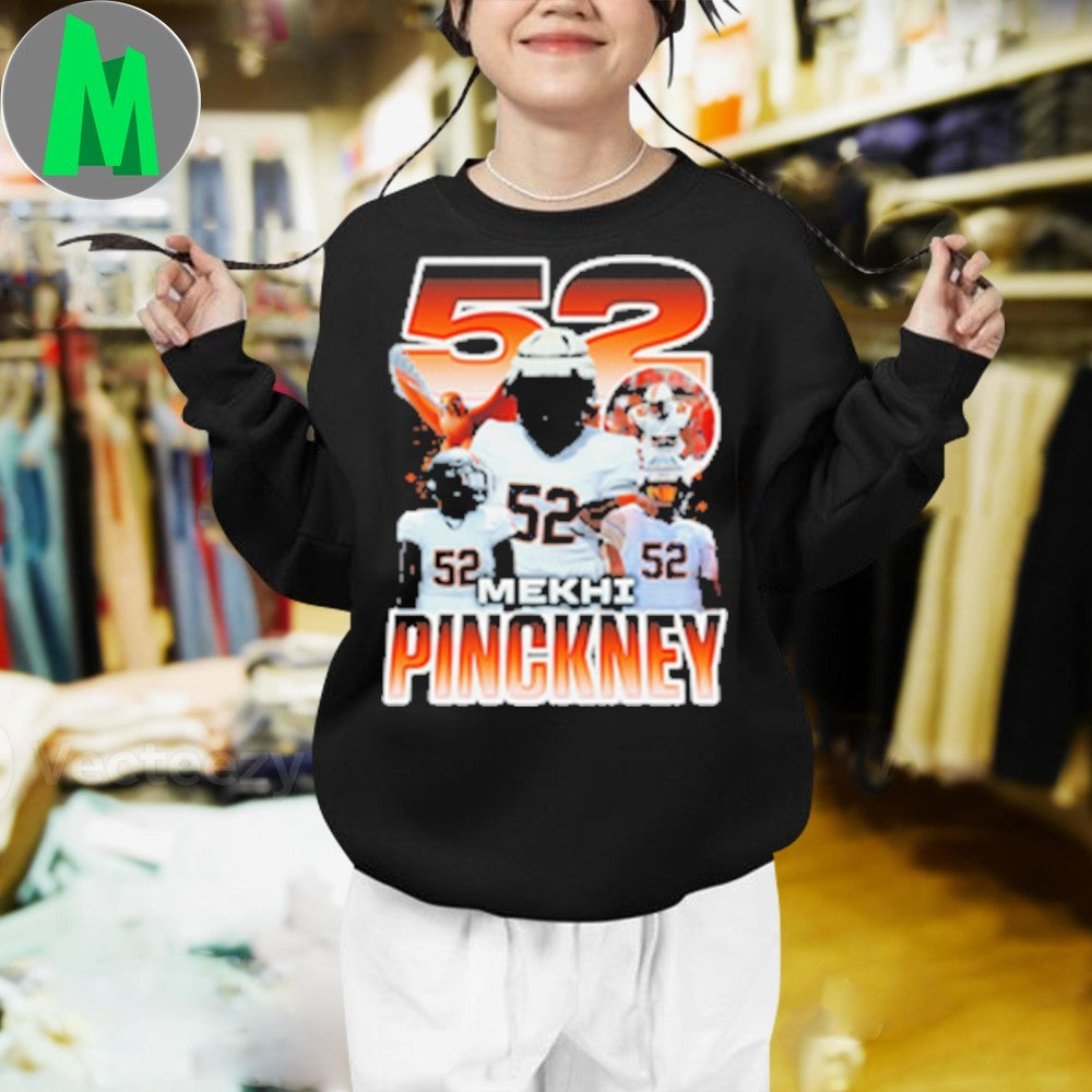 Number 52 Mekhi Pinckney Shirt