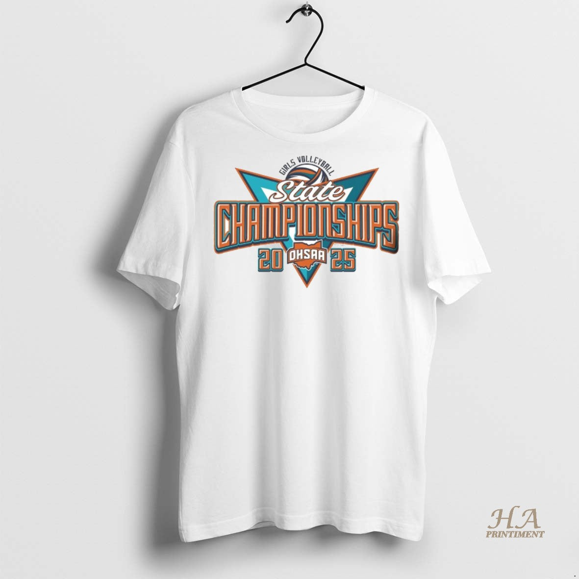 Official Ohsaa Girls Volleyball State Championships 2025 Shirt