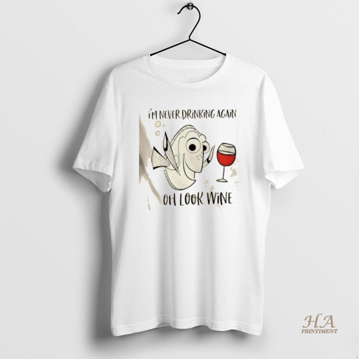 Official Oh Look Wine Drinking Cartoon
