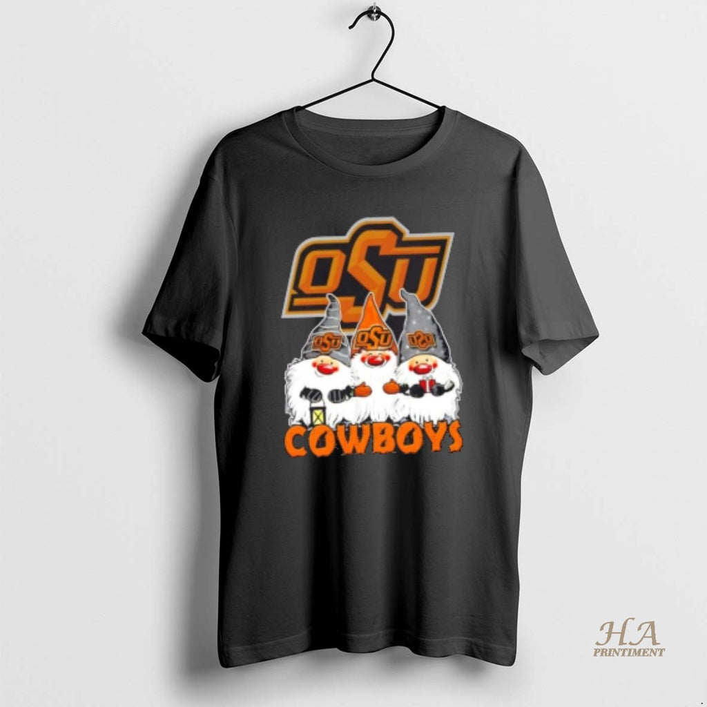 Official Oklahoma State Cowboys X Gnomes Xmas Christmas