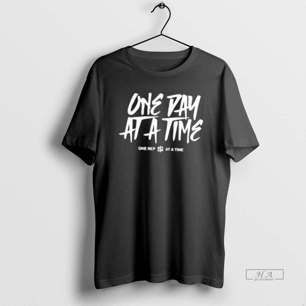 Official One Day At A Time One Rep At A Time Tee