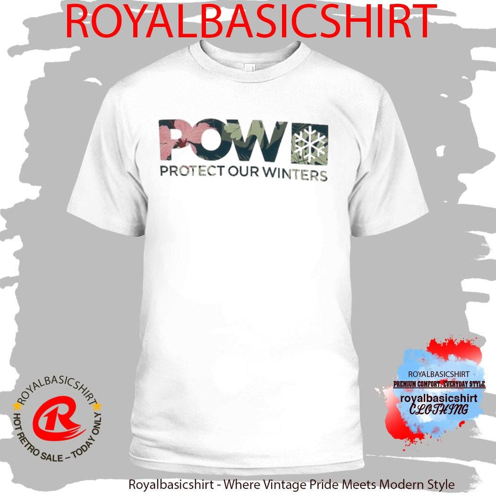POW Protect Our Winters Flower Logo Shirt