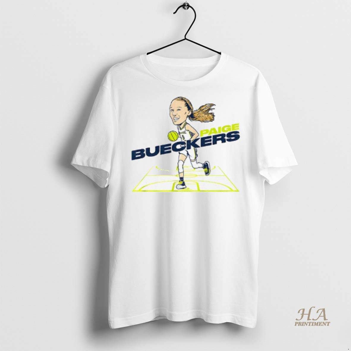 Official Paige Bueckers Cartoon Dallas Wings Wnba Basketball Dallas Caricature 2025 Shirt