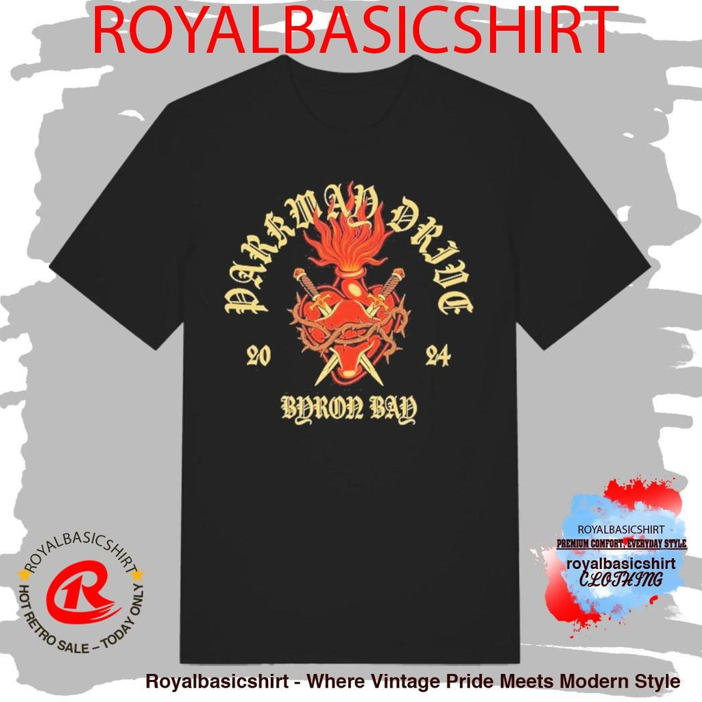 Parkway Drive Byron Bay Burning Heart Shirt