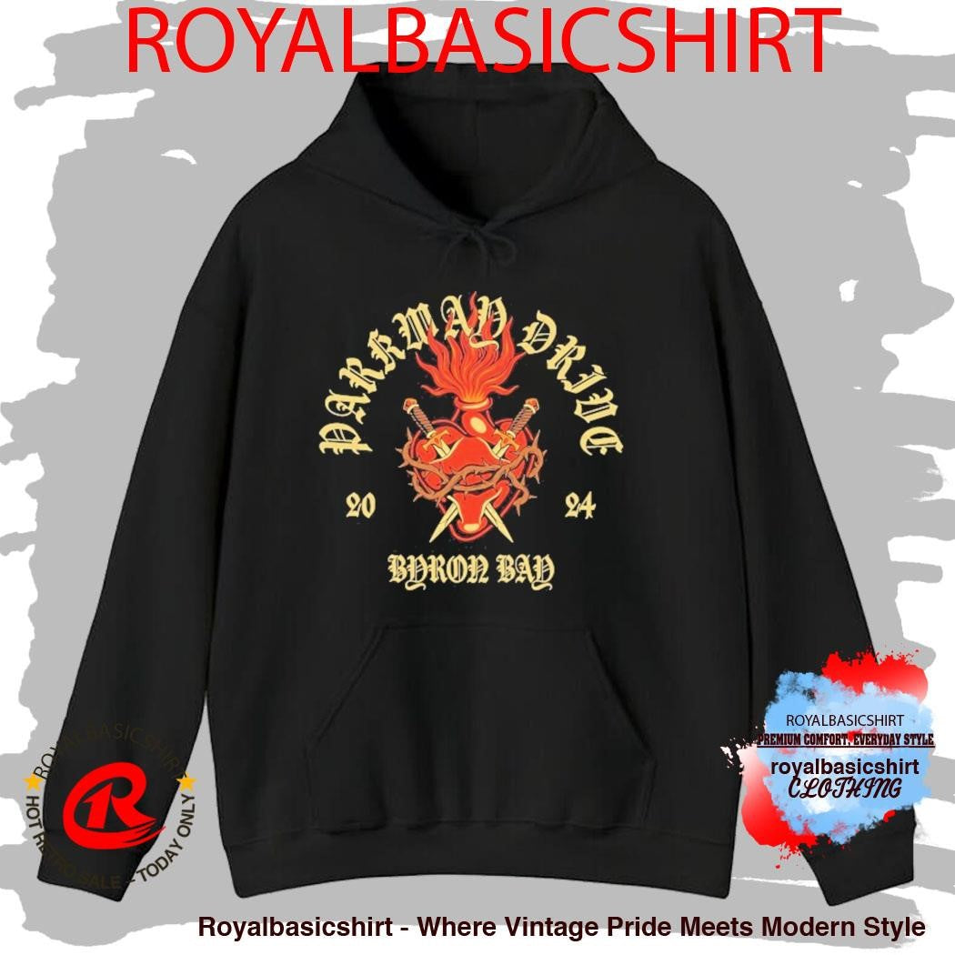 Parkway Drive Byron Bay Burning Heart Shirt