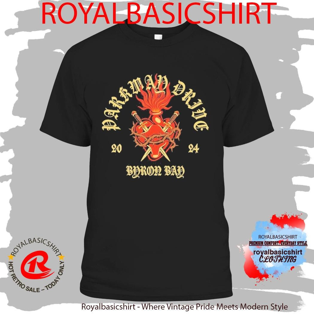 Parkway Drive Byron Bay Burning Heart Shirt