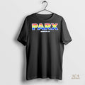 Official Parx Houston Tx Rainbow Gradient Shirt