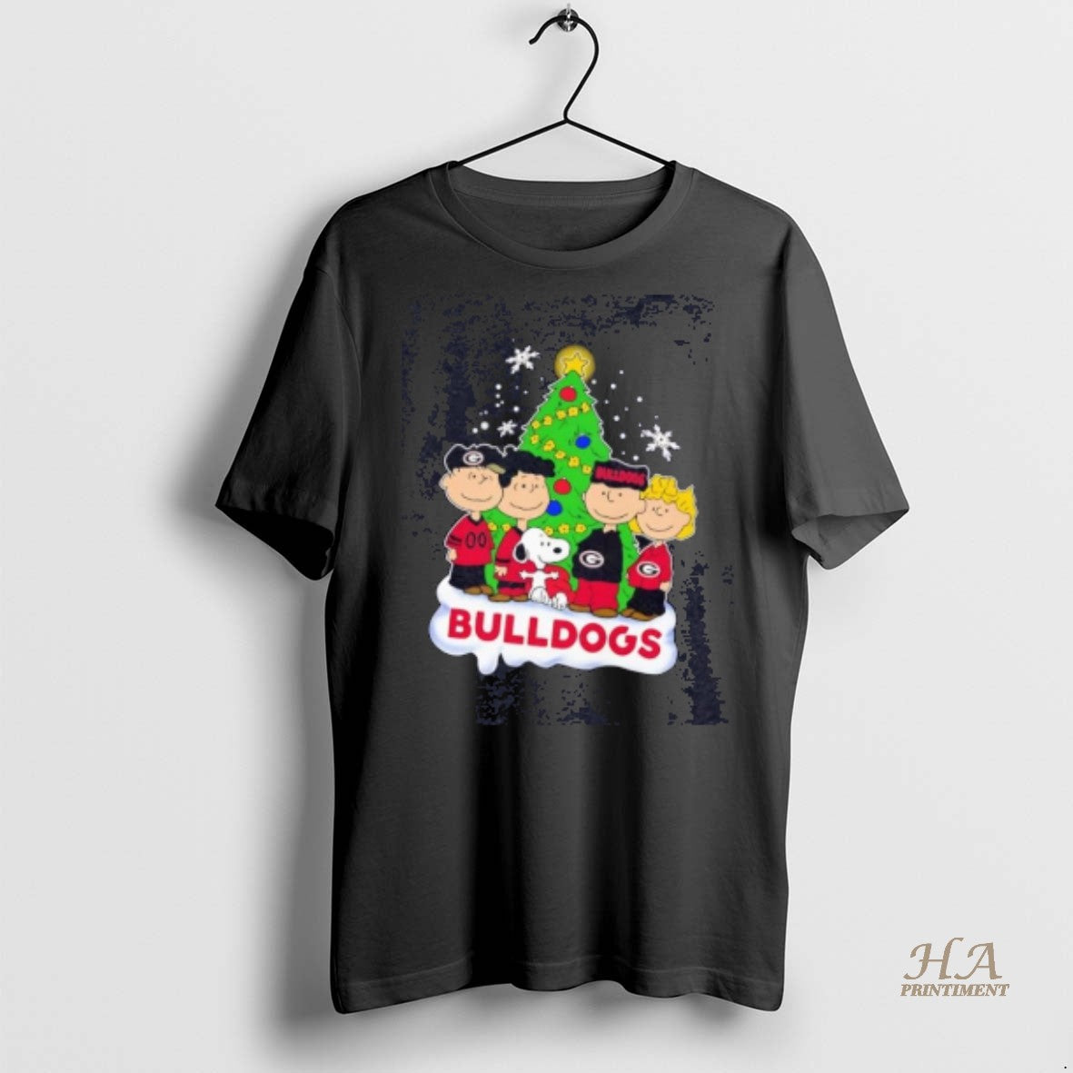Official Peanuts Georgia Bulldogs Christmas Shirt