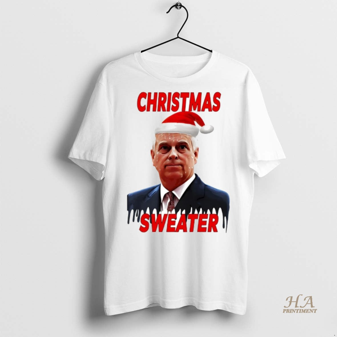 Official Prince Andrew Christmas Shirt