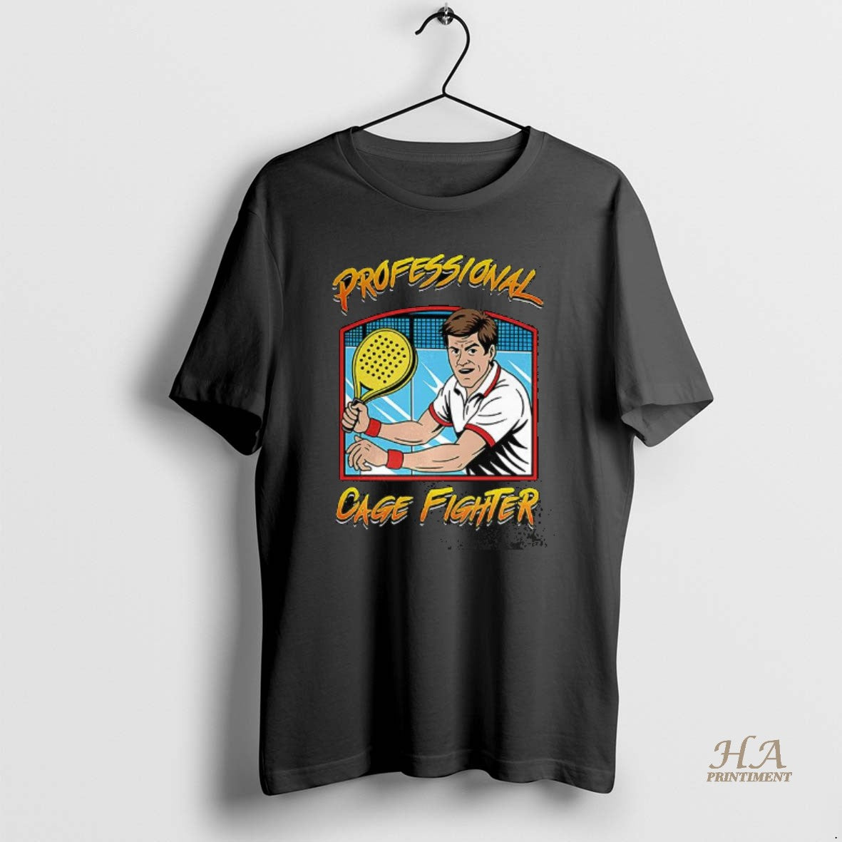 Official Professional Cage Fighter Padel Comic
