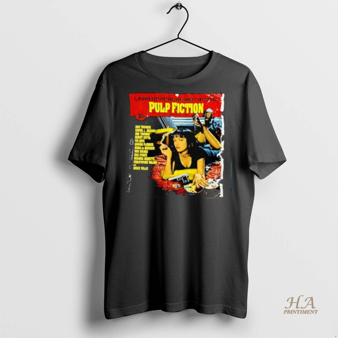 Official Pulp Fiction John Travolta Samuel L Shirt