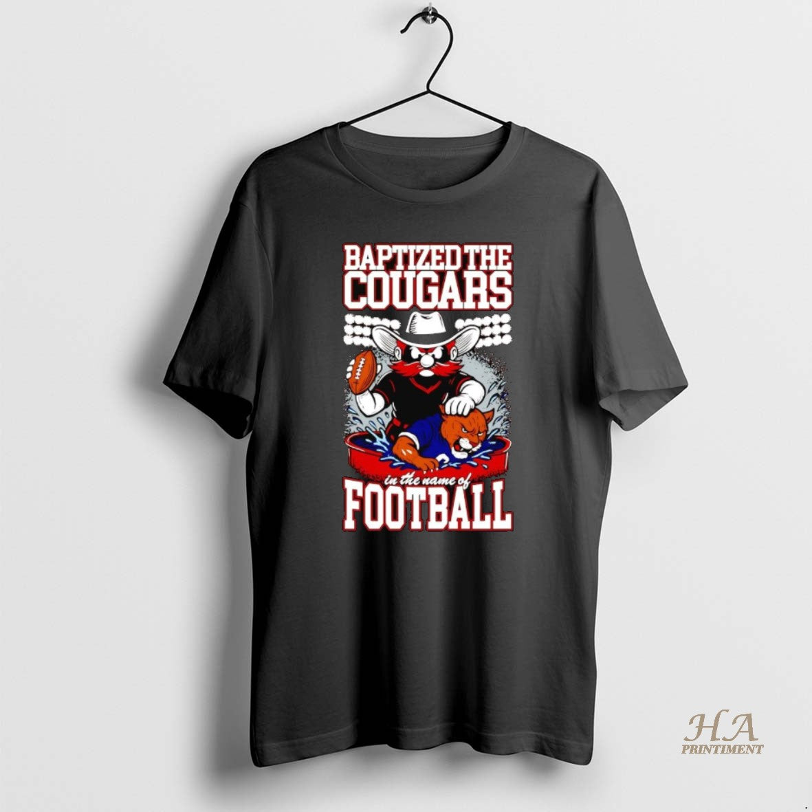 Official Red Raiders Baptized The Cougars In The Name Of Football