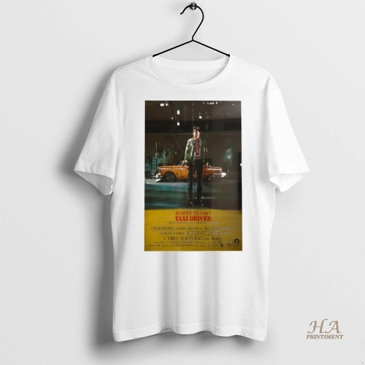 Official Robert De Niro 1976 Film Taxi Driver Movie Shirt