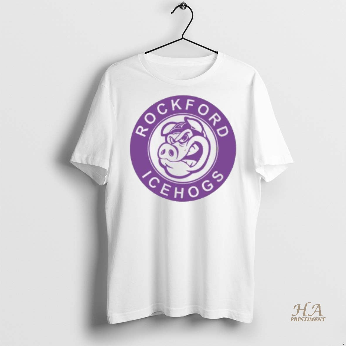 Official Rockford Icehogs Ahl Against Cancer 2025 Shirt