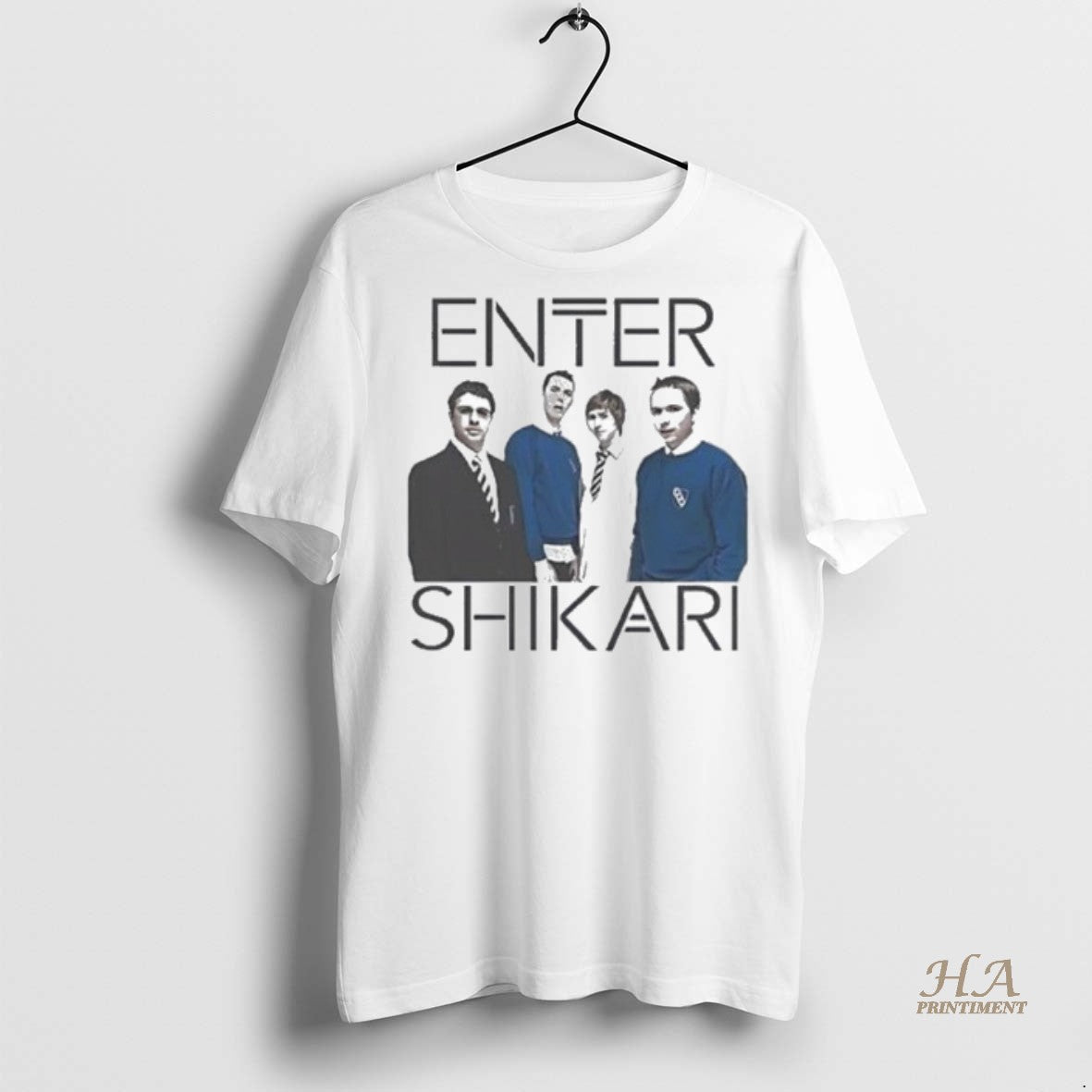 Official Rou Reynolds Chris Batten Rob Rolfe And Rory Clewlow Enter Shikari Friends Shirt