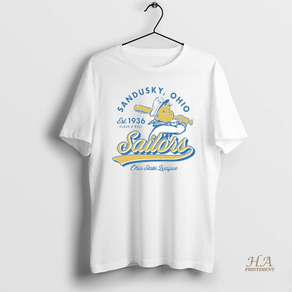 Official Sandusky Sailors Est 1936 Ohio State League