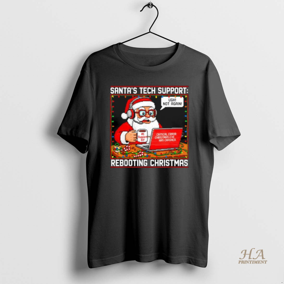 Official Santas Tech Support Rebooting Christmas