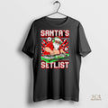 Official Santas Play Dj Setlist Ugly Shirt