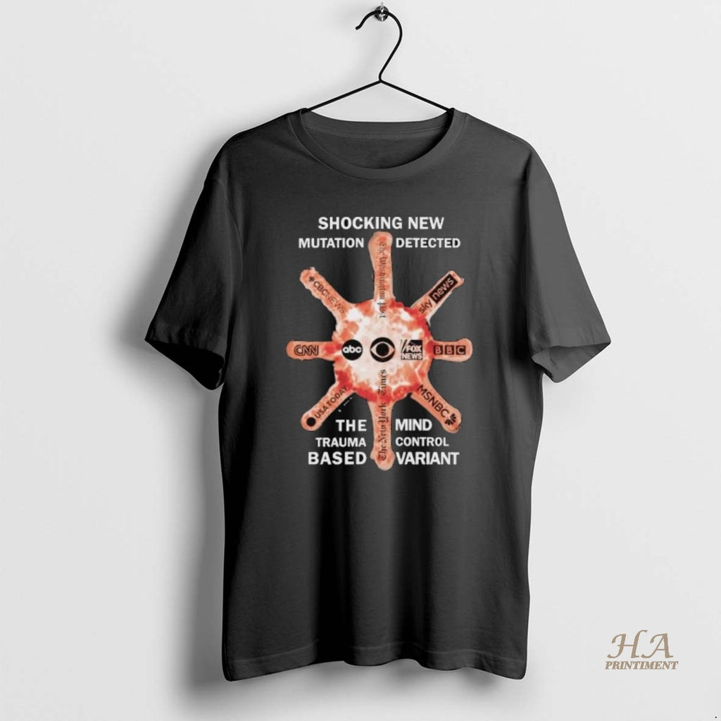 Official Shocking New Mutation Detected The Mind Trauma Control Based Variant Shirts