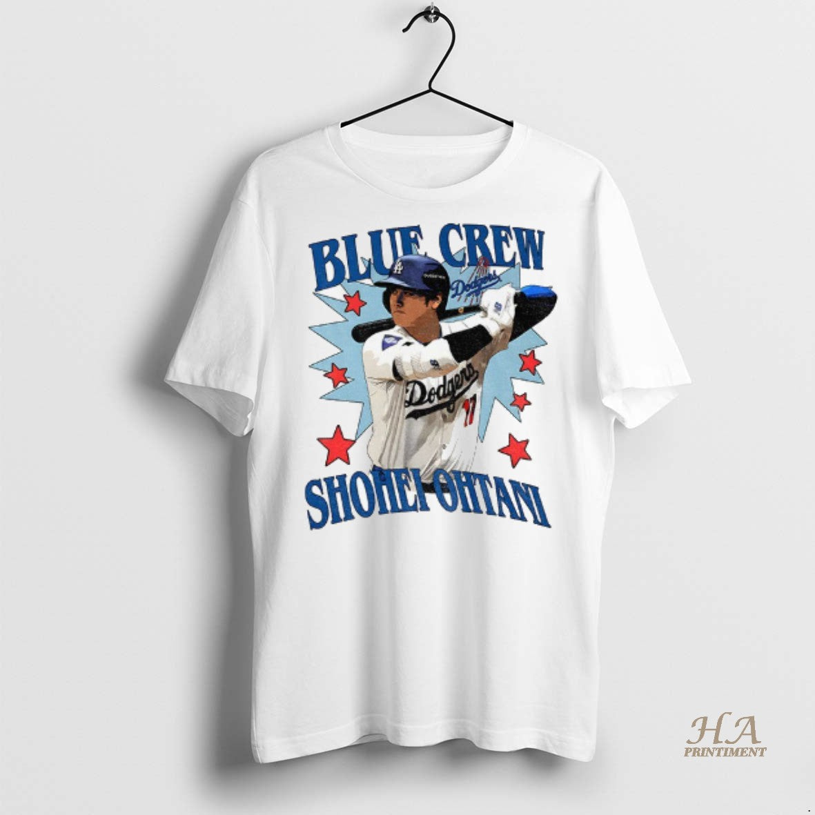 Official Shohei Ohtani 17 Los Angeles Dodgers World Series Blue Crew Mlb Baseball 2025