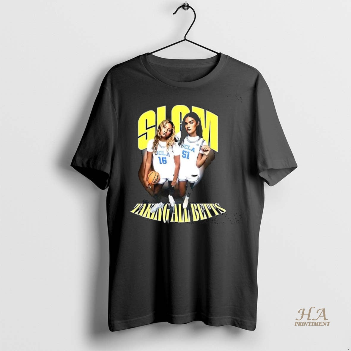 Official Sienna And Lauren Betts Ucla Bruins Basketball Taking All Betts Shirt