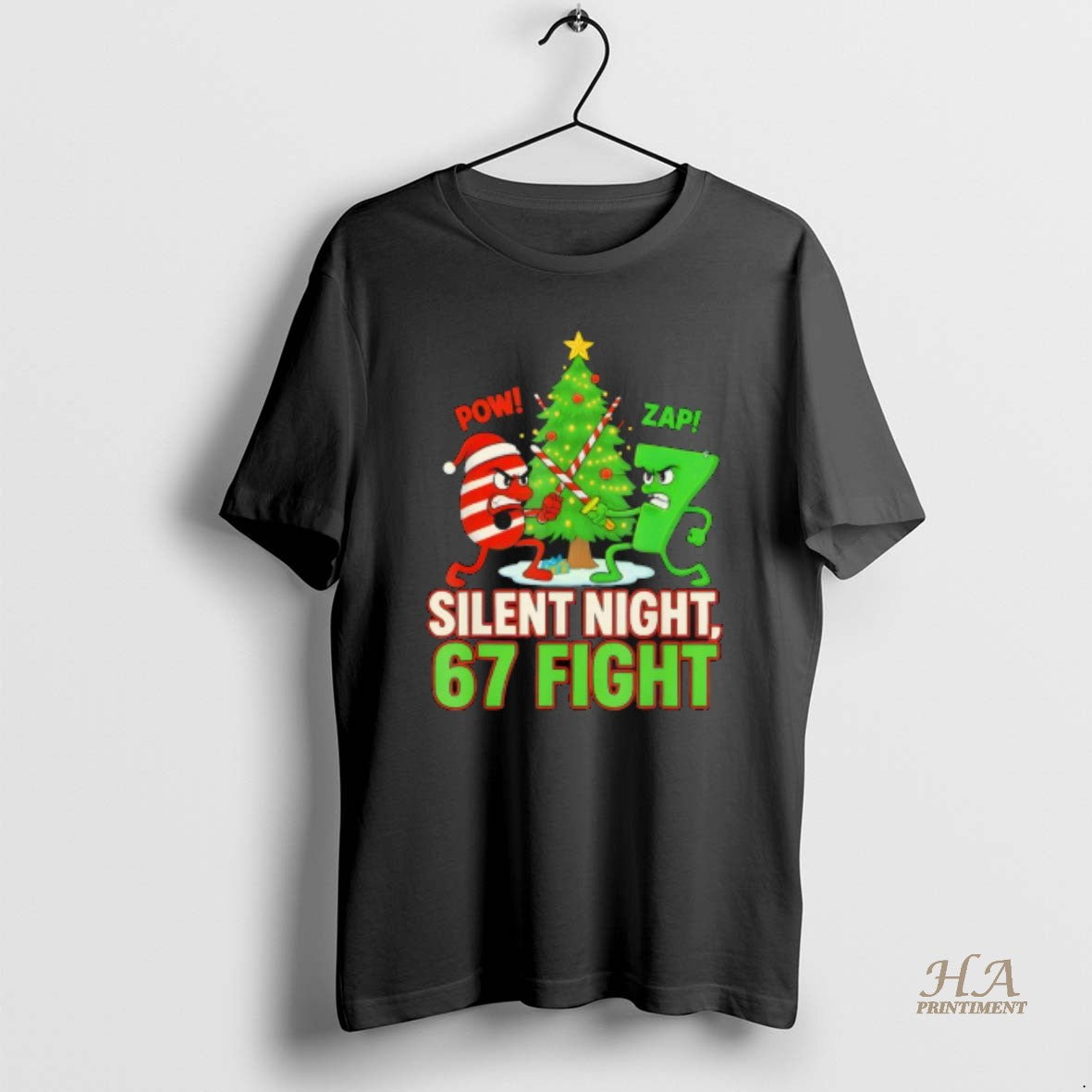 Official Silent Night 67 Fight Christmas