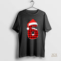 Official Six Seven 6 7 Meme 67 Christmas Red Plaid Xmas Pajamas