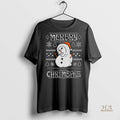 Official Snowman Monkey Jesus Ecce Homo Merry Christmas 2025 Shirt