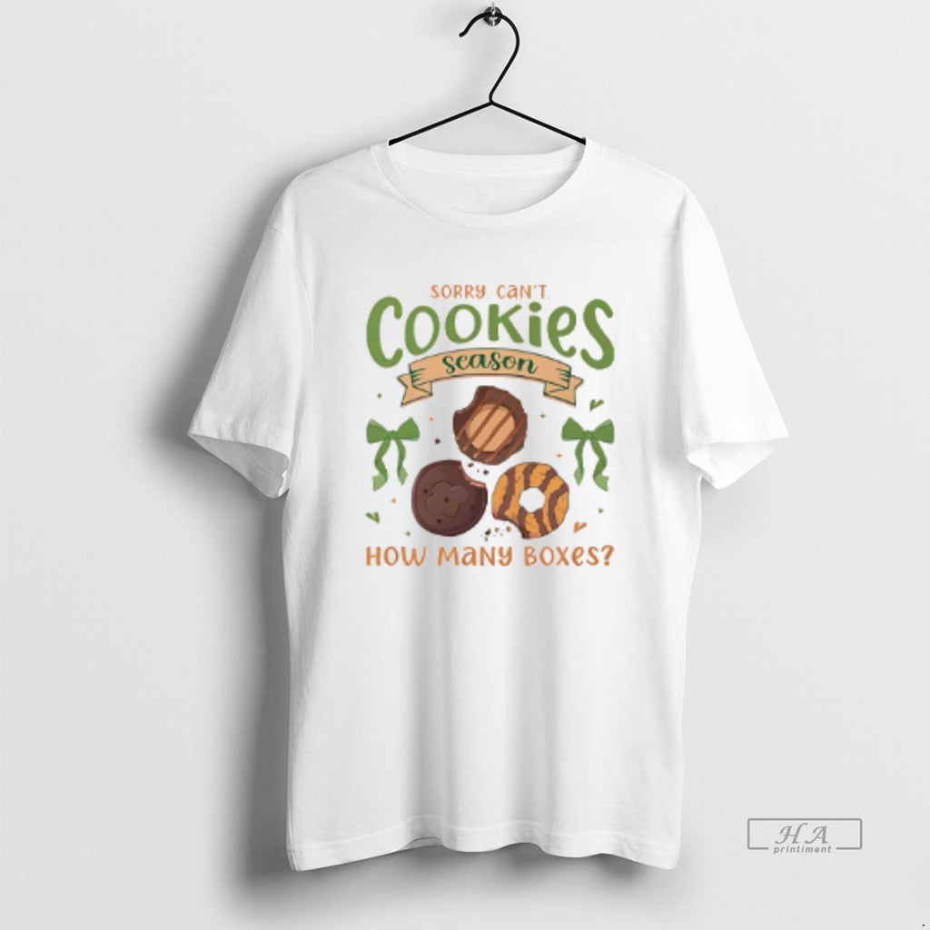 Official Sorry Cant Cookies Season How Many Boxes