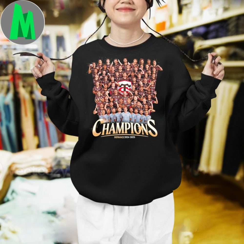 Stade Toulousain Champions 2024-2025 T-Shirt