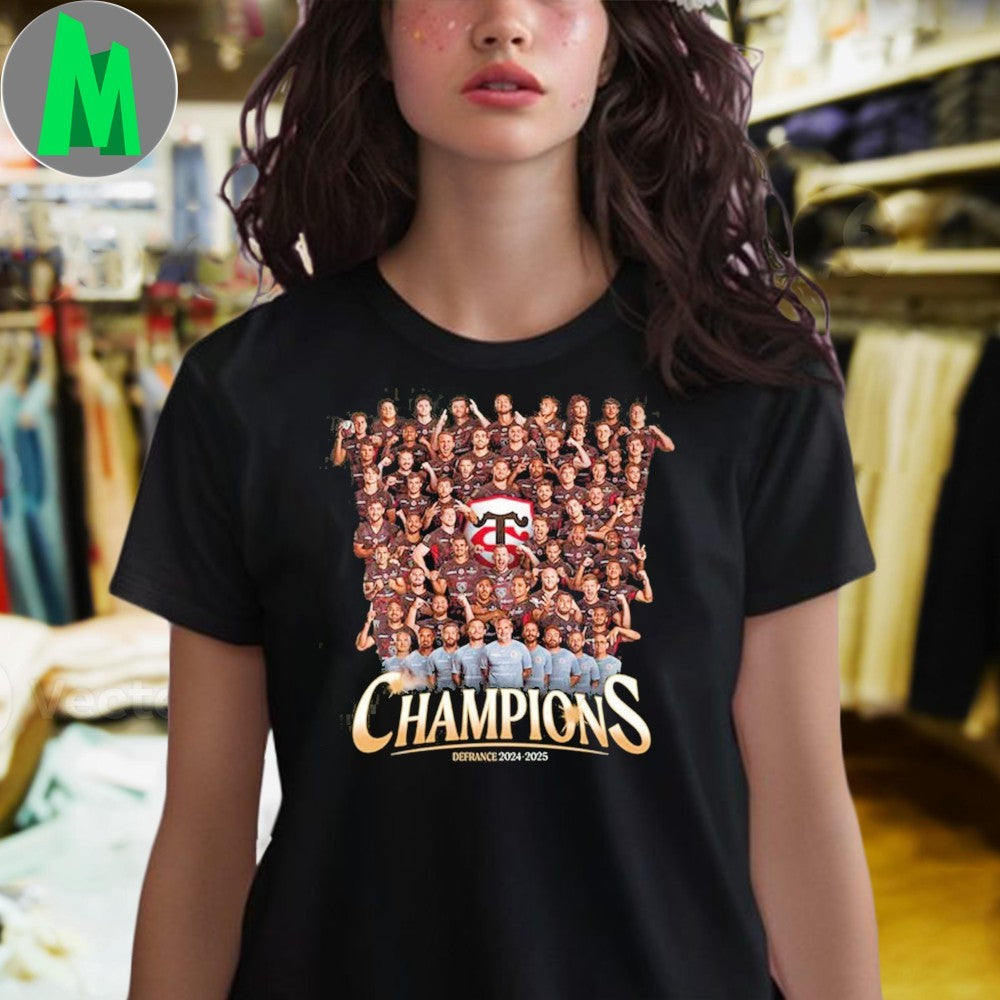 Stade Toulousain Champions 2024-2025 T-Shirt