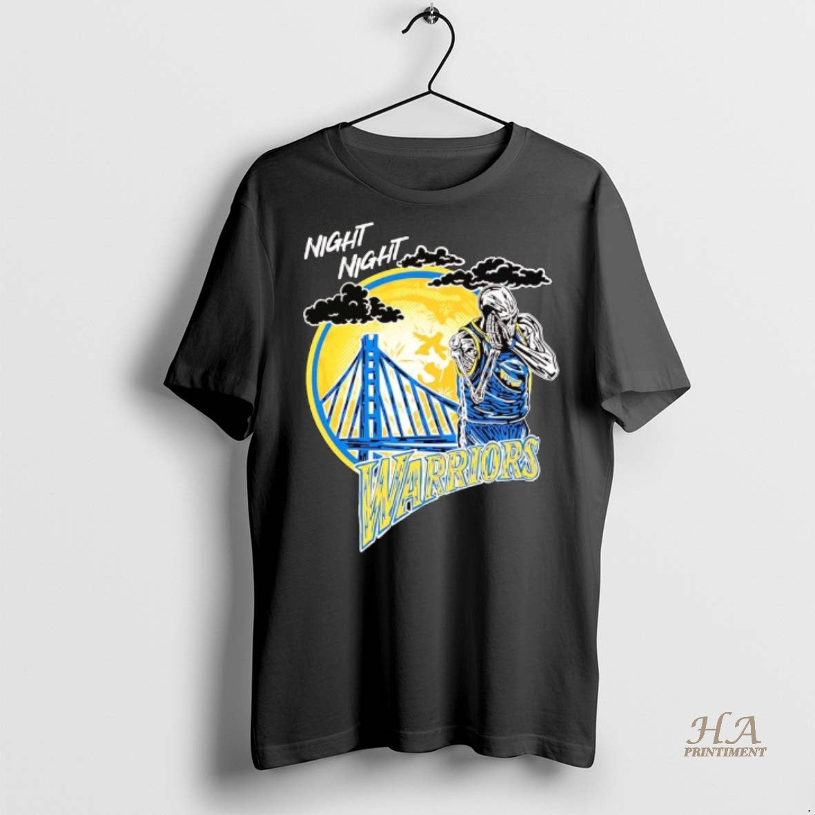 Official Stephen Curry Skeleton Night Night Warriors Shirt