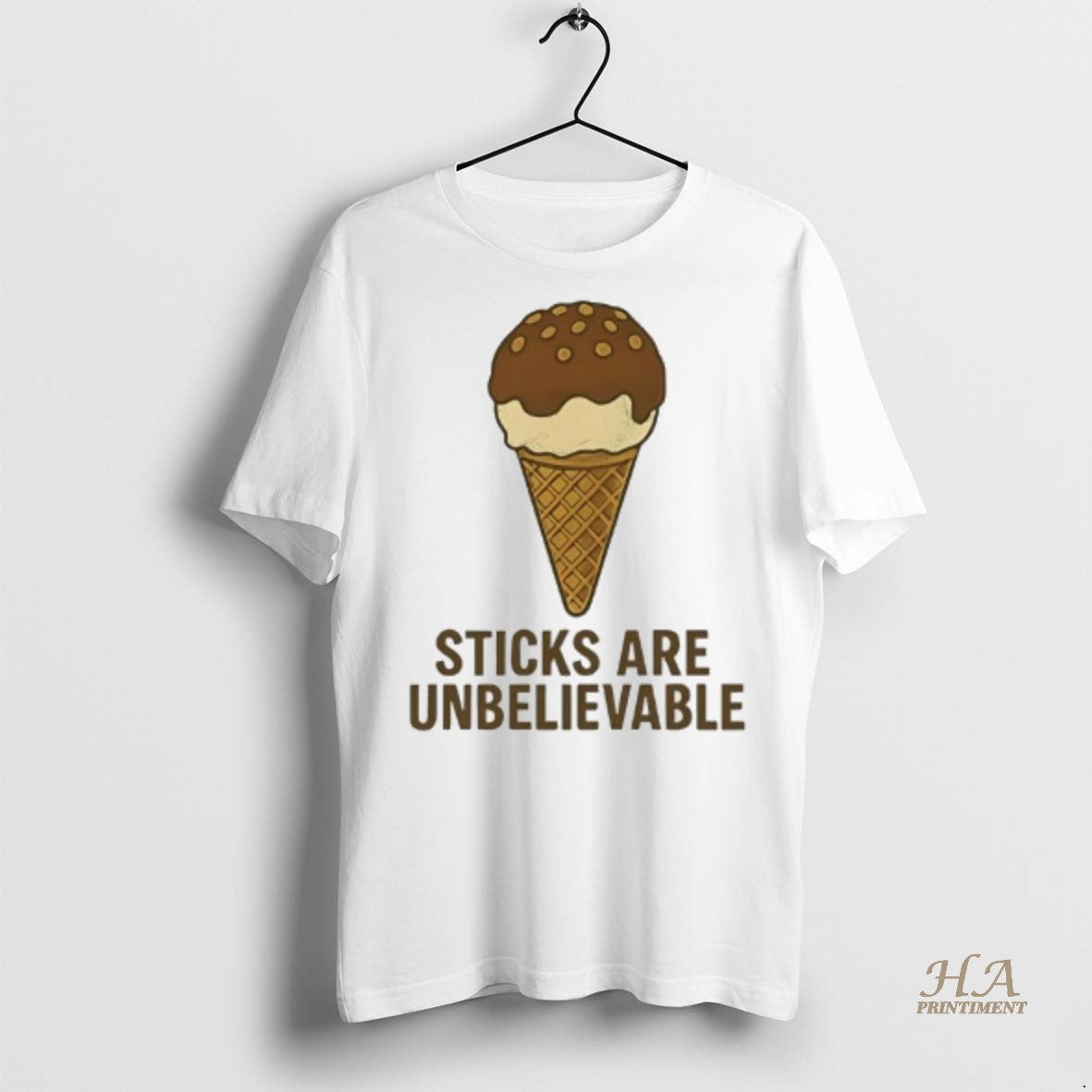 Official Sticks Are Unbelievable Cream Shirt