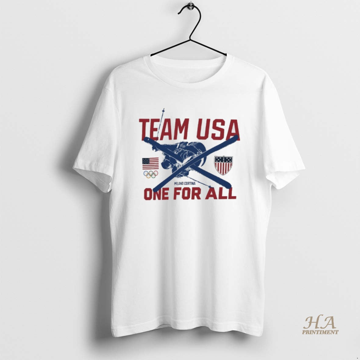 Official Team Usa One For All 2026 Winter Olympics Freestyle Skiing