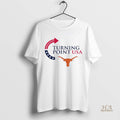 Official Texas Longhorns Basketball Turning Point Usa Shirt