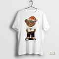 Official Texas Longhorns Santa Hat Bear Teddy Shirt